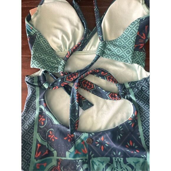 Prana Atalia One Piece Lace Up Swimsuit - Picture 5 of 7